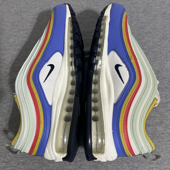 Nike Air Max 97 Sneakers Mens 11 Summit Obsidian Sapphire Shoes DH5724 100‎
